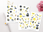 Preview: Astronomie Sticker Set